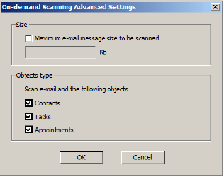 How to configure the Antivirus module of the Bitdefender Security for Exchange On-demand Scanning Advanced Settings